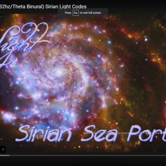 L1ght - Sirian Sea Portal (432hz Theta Binural) Sirian Light Codes
