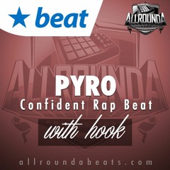 Instrumental With Hook - PYRO (w/hook by Dubby) - (Beat by Allrounda)