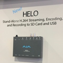 Infocomm 2016: AJA's New Helo for Live Streaming