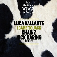 Luca Vallante - I Came To Jack (Original Mix)