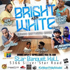 SUPA PUDGIE @CARIBBEAN FIRST FRIDAY BRIGHT & WHITE AFFAIR EARLY