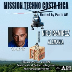 Nico Ramirez - Exclusiv Set Radionovacr - Mission Techno @ Costa Rica