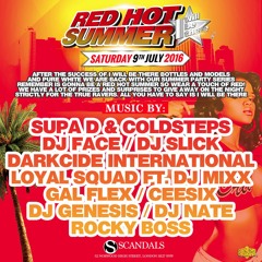 i will be there Red hot summer
