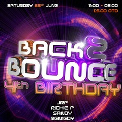 BACK2BOUNCE 4 YEARS ON MIXED BY *JRP* *FREE DOWNLOAD*