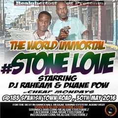 STONE LOVE AT CHEAP MONDAYS 30-05.16