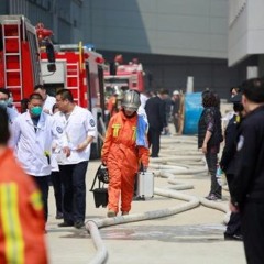 Explosion At The International Airport Of Shanghai