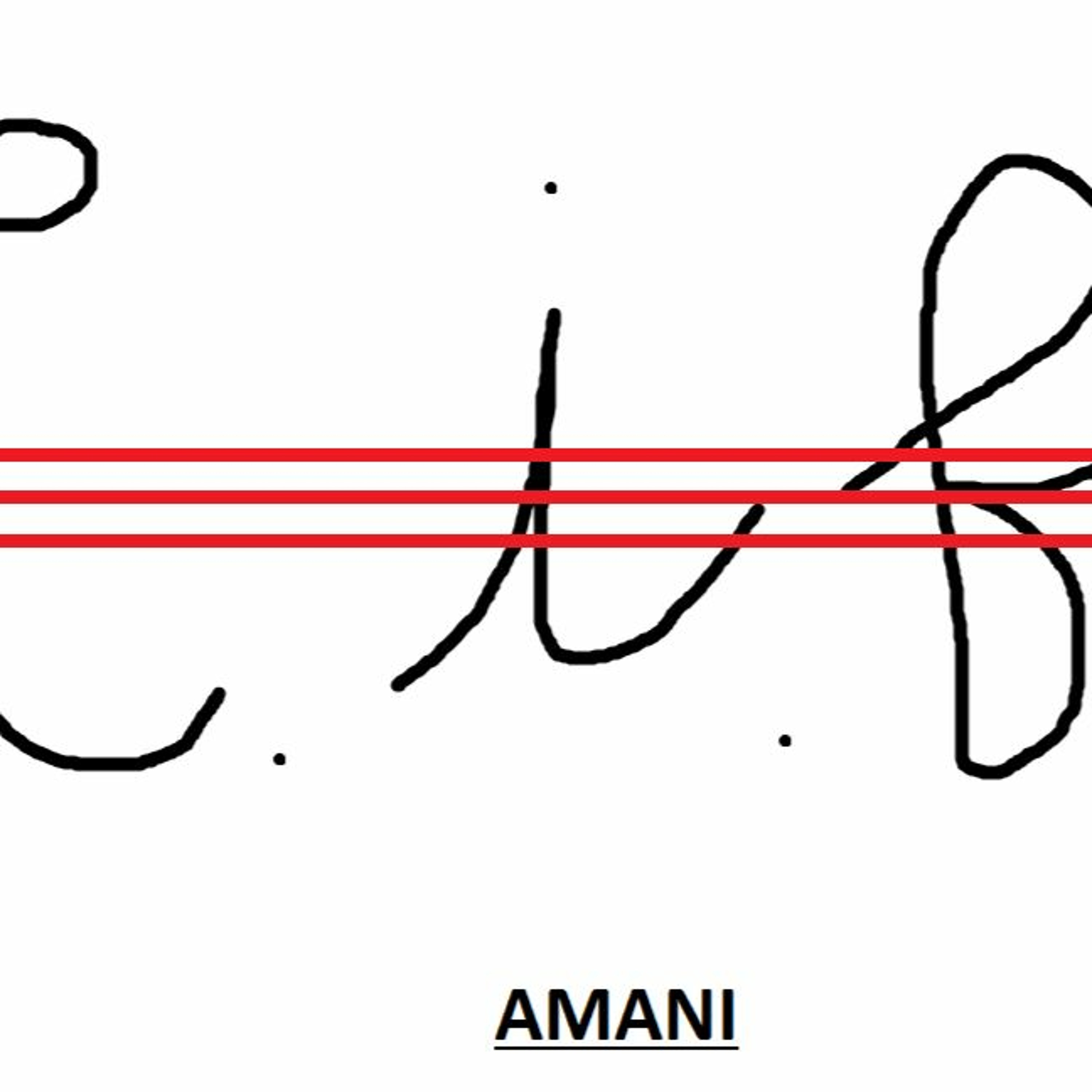 AMANI UNSXNED
