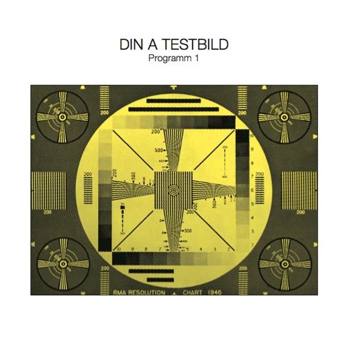 MNQ 090 Din A Testbild ‎– Programm 1, 12'' EP