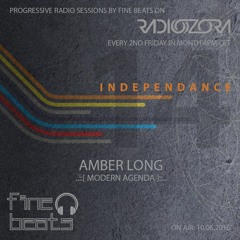 Independance #14@RadiOzora 2016 June | Amber Long Exclusive Guest Mix