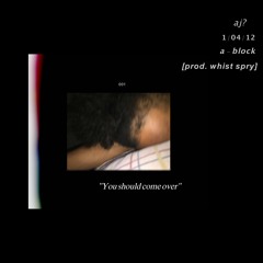 You Should Come Over ~ Prod. Whist Spry
