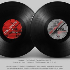 Carl Finlow​/​Dez Williams // BA044v Split Vinyl