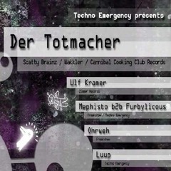 Mephisto b2b Furbylicous @ Techno Emergency part 1 - Airport Club, Gütersloh(11.06.2016)