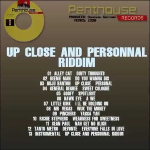 Up Close And Personal Riddim Mix By Dj Richie