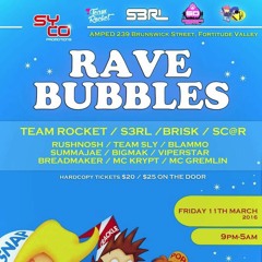 Brisk live at Rave Bubbles, Brisbane, March 2016