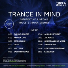 Trance In Mind With Lightning Vs. Waveband Guest Mix @ Tempo - Radio.com (18.06.2016)
