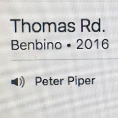 Benbino - Peter Piper