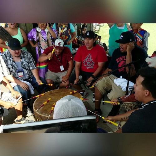 Black Lodge at 25th Annual Mille Lacs Band of Ojibwe Grand Celebration Pow Wow in Hinckley, Minnesota