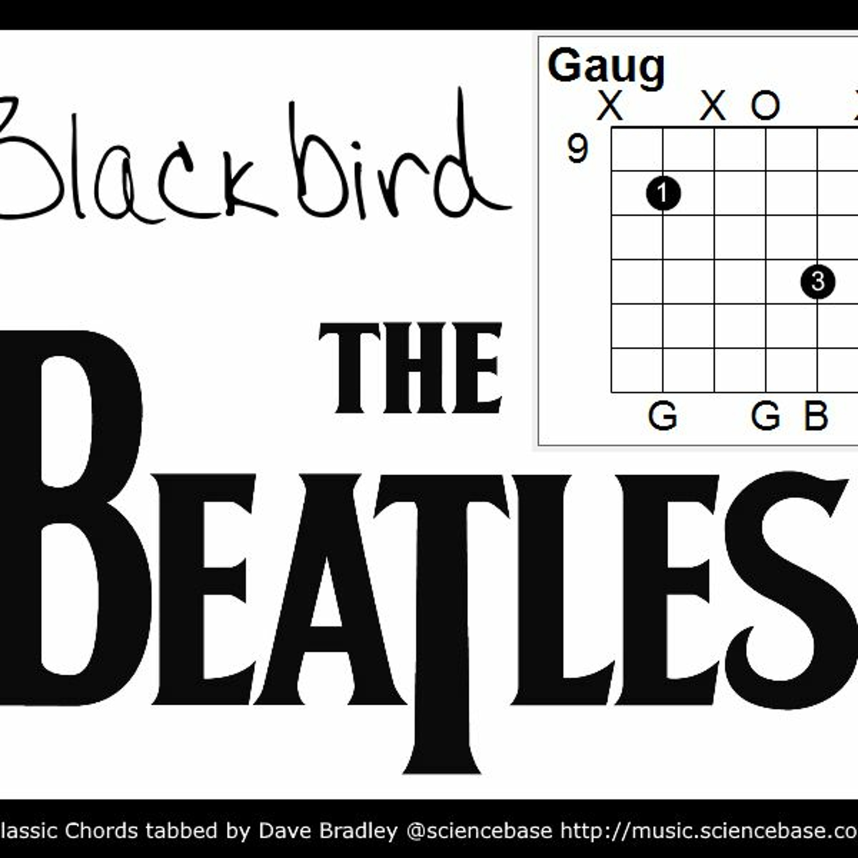 Classic Chords #2 - The Beatles' Blackbird episode artwork