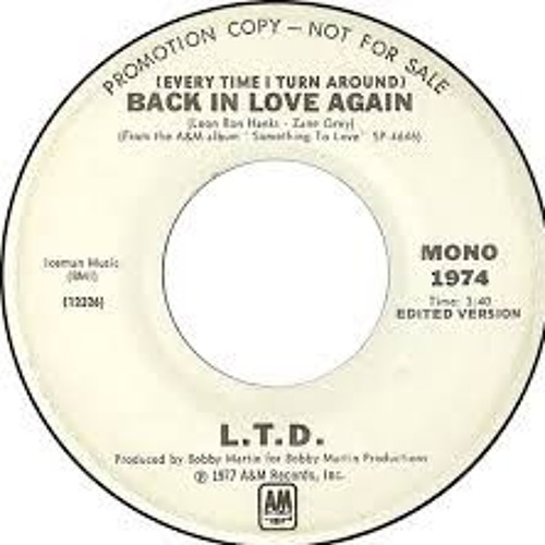 L.T.D. - Back In Love Again (Pierre August Edit)
