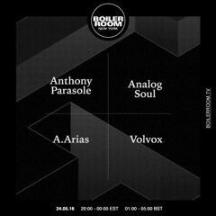 Anthony Parasole Boiler Room NYC DJ Set