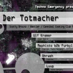 Mephisto B2b Furbylicous @ Techno Emergency Part 2 - Airport Club Gütersloh (11.06.2016)