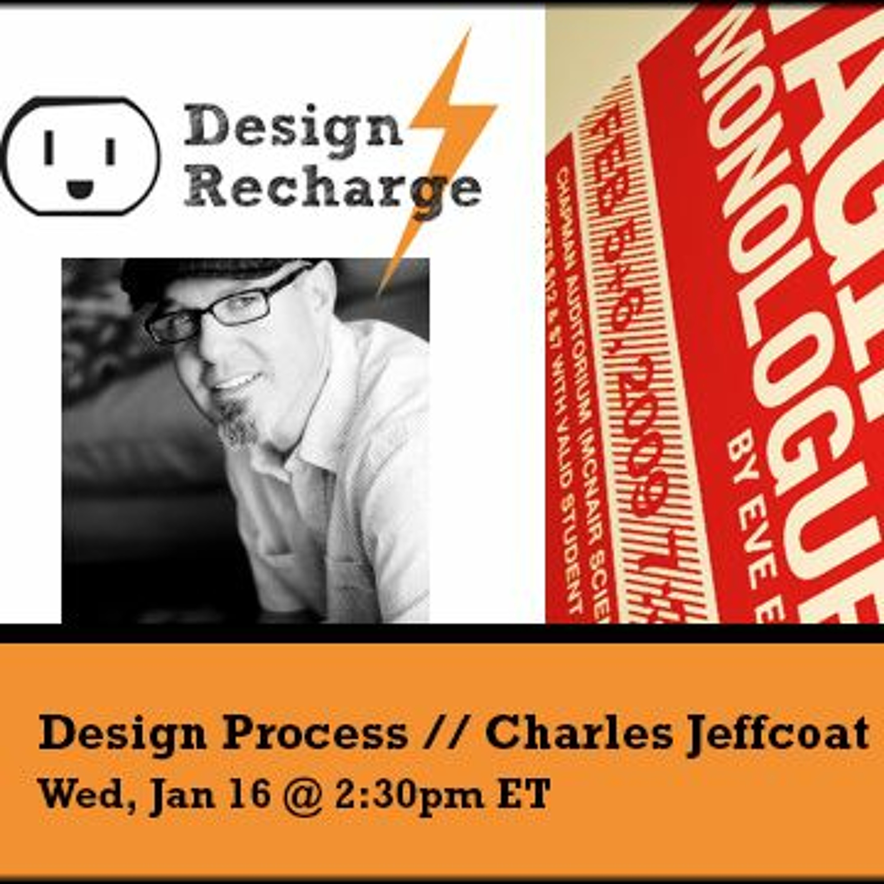 THE DESIGN RECHARGE SHOW: Charles Jeffcoat // The Design Process episode artwork
