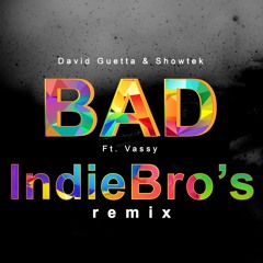 David Guetta & Showtek -BAD Ft.Vassy -IndieBro's Remix