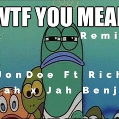 Jon Doe Ft. Rich Jah X Jah Benji - WTF Do You Mean Remix