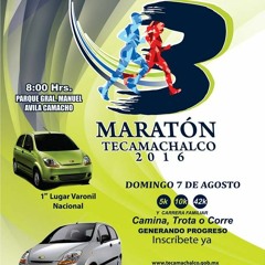 Promocional 3er Maraton Tecamachalco 2016