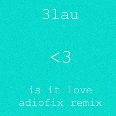 Is It Love (ADIOFIX Remix)