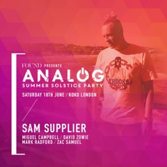 Live On Stage From 'ANALOG' @KOKO - Camden -  18.06.18