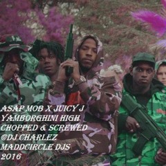 A$AP MOB x Juicy J - Yamborghini High (DoubleCup Remix @ Dj Charlez) Live