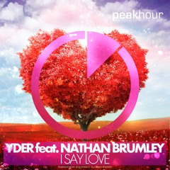 YDER feat. Nathan Brumley - I Say Love (Original Mix) (OUT NOW)