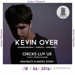 Kevin Over (Mobilee, Truesoul, Noir Music) @ Spartacus Club, Lab Session #5 - 18 06 16.