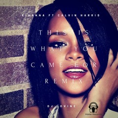 Calvin Harris ft  Rihanna This Is What You Came  for Remix