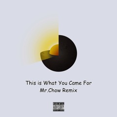 This is What You Came For Mr.Chow Remix