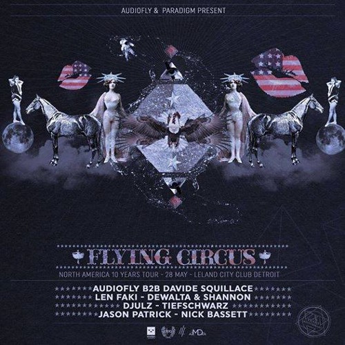 @ Paradigm presents Flying Circus at City Club in Detroit 5-28-16