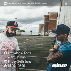 Rinse FM Podcast - Leftwing & Kody w/ Latmun - 24 June 2016