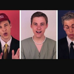 Donald Trump vs Hillary Clinton vs Bernie Sander.POLITICLASH RAP BATTLE (by Paint)