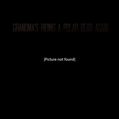 Grandma's Riding A Polar Bear Again