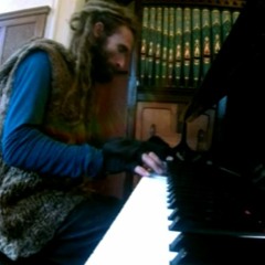 Piano Busker on church piano.