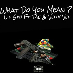 What Do You Mean? Lil GloAA Ft Tae & Velly Vel