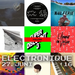 La liste de musique, 27/06-16 - Radio Nova