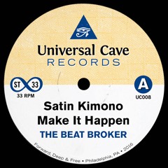 The Beat Broker - Satin Kimono AVAILABLE NOW!
