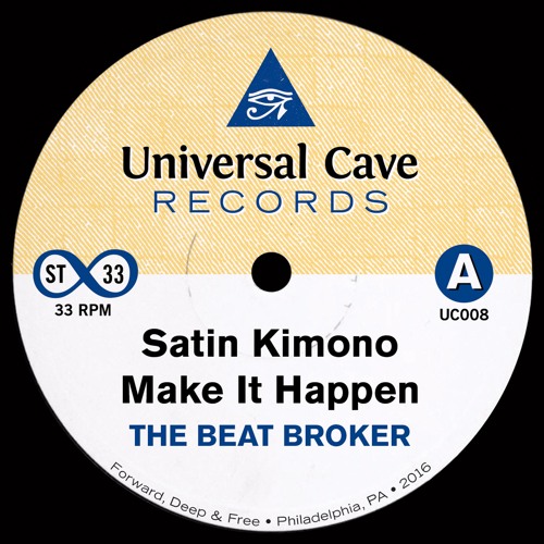 The Beat Broker - Satin Kimono AVAILABLE NOW!