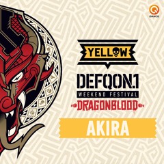 Akira @ Defqon.1 weekend festival Dragonblood, Yellow stage 26-6-2016