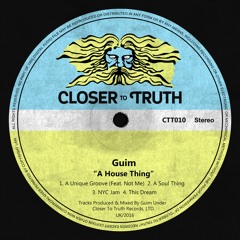 [ CTT010 ] Guim - A House Thing