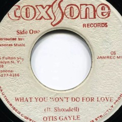 Otis Gayle - What you won't do for love [Heavy Hammer Dubplate]