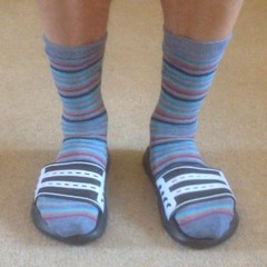 Flip Flops and Stripey Socks