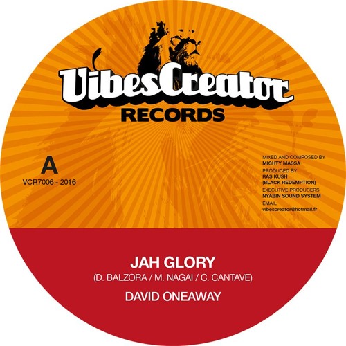 David OneAway "Jah glory" VCR7006